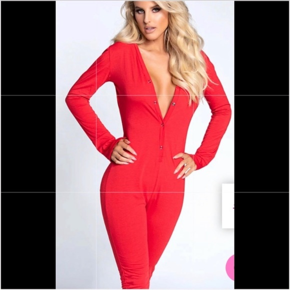 Yandy Holiday Pajamas with snap back - Picture 2 of 5